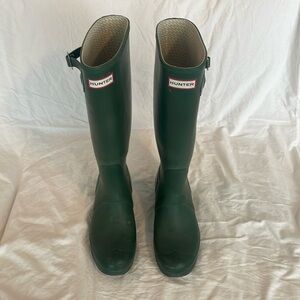 Hunter Green Women's Winter & Rain Boots